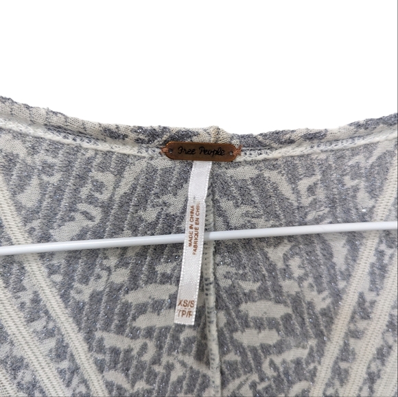 Free People Fringe Kimono XS - Picture 4 of 5